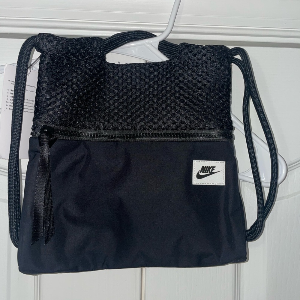 Nike Air Xsmall Gym sack Drawstring Bag Unisex Black